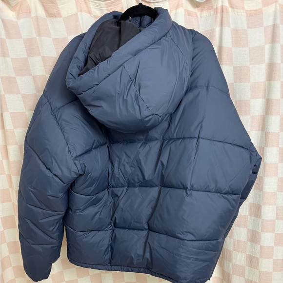 Urban Outfitters Navy Puffer Jacket - Picture 3 of 5